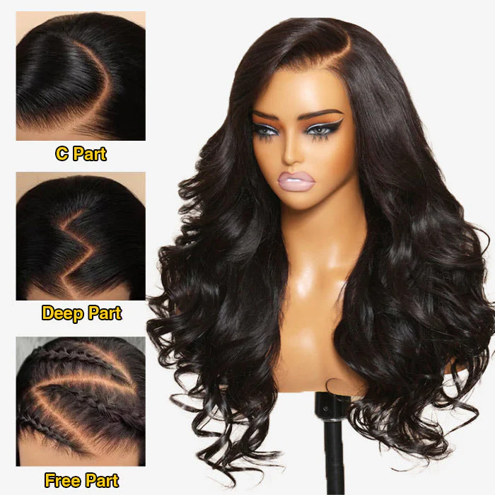 13x4 Pre-All HD Lace Front Wig Body Wave/Straight Secure Wear Go Glueless Human Hair Wigs - Image 11