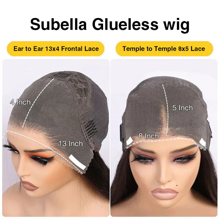 Pre Pleached Pre Cut Lace Glueless Wig 220% Density 8x5/13x4 HD Lace Frontal Put On and Go Human Hair Wigs Special Offer - Image 16