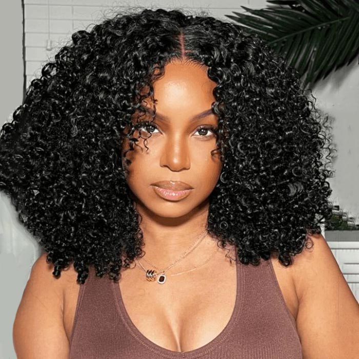 3 Wigs $249 | 13x4 Skinlike HD Lace Curly Wig & 8x5 Glueless Curly Bob Wig & 5x5 HD Lace Straight Bob Wig Special Offer - Image 3