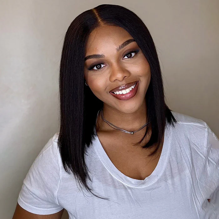 3 Wigs $269 | Pull Go Drawstring 13x4 HD Lace Water Wave Wig & 8x5 Pre Cut Lace Short Bob Curly Wig & Straight Bob Wig Special Offer - Image 3