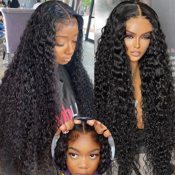 30inch Long 13x4 HD Lace Frontal Wigs Pre-plucked Natural Hairline Breathable Glueless Human Hair Wig - Image 5