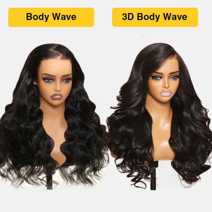 3D Body Wave Pre All Wig Real Ear To Ear Pre-Cut Lace Pre-Plucked Pre-Bleached Glueless Wig - Image 12