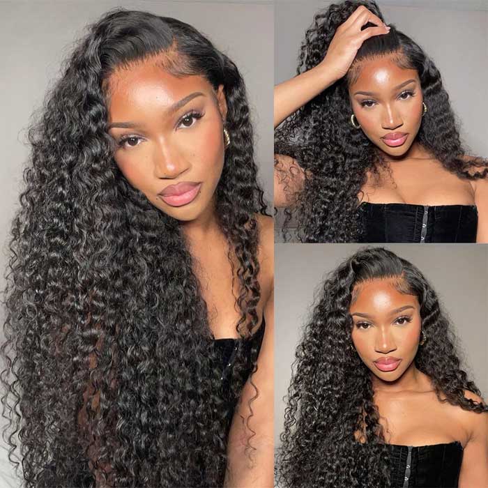 4 Bundles Deep Wave Human Hair Deal Malaysian Unprocessed Virgin Human Hair Bundles - Image 9