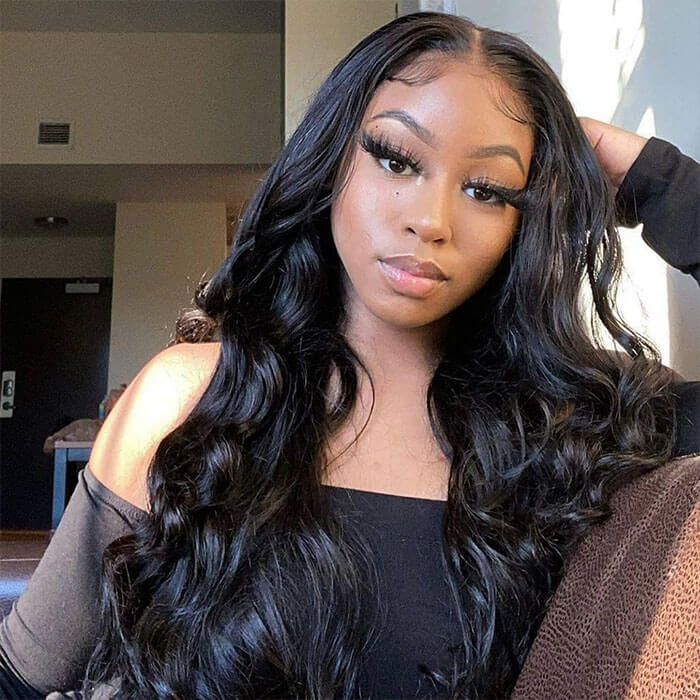 Beginner Friendly V Part Body Wave Wig No Leave Out Super Natural Human Hair Wig - Image 3