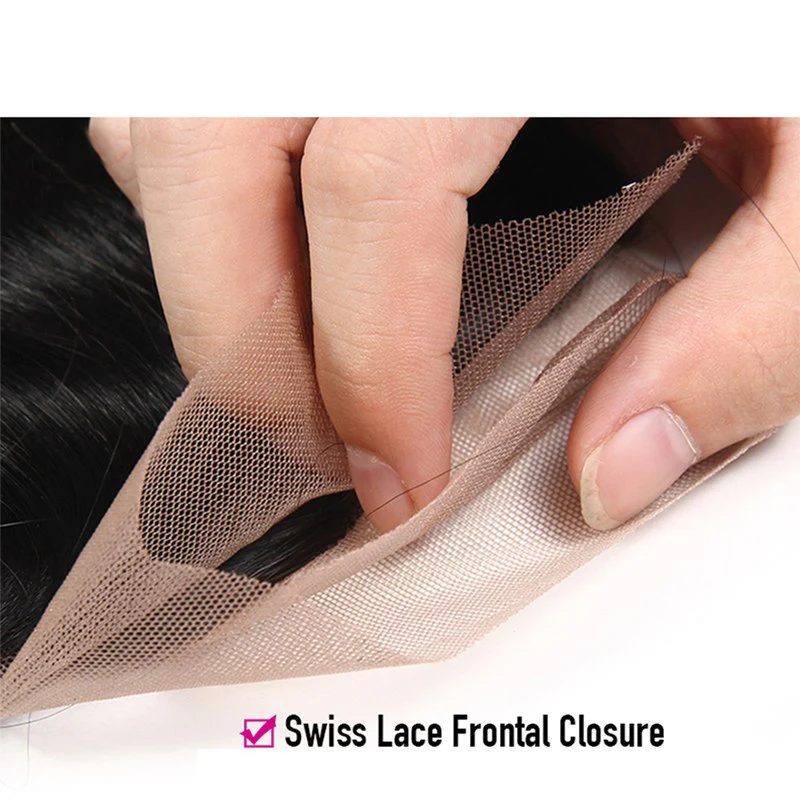 Body Wave Virgin Hair Weave 3 Bundles With 13*4 Lace Frontal - Image 7