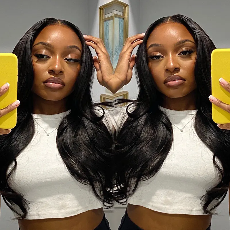 Put On And Go Glueless Lace Closure Wig Pre Cut HD Lace with Natural Hairline Beginner Friendly - Image 4
