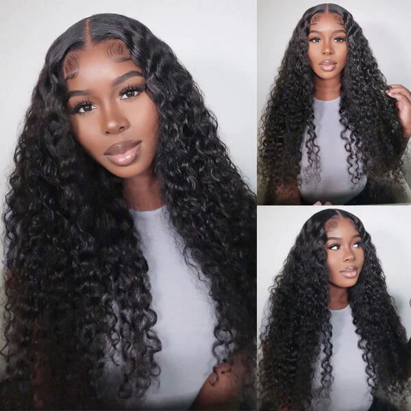 Curly 5x5 HD Lace Human Hair Wigs Pre Plucked Lace Closure Wig - Image 3