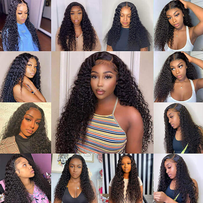 Curly 5x5 HD Lace Human Hair Wigs Pre Plucked Lace Closure Wig - Image 6