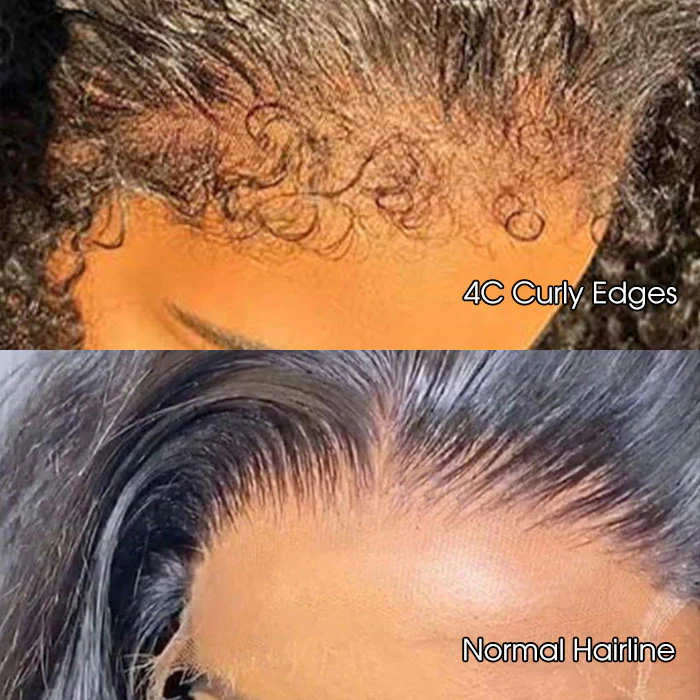 Clearance Sale | 13x4 HD Lace Front Kinky Straight Wig Natural Hairline 180% Density Special Offer - Image 7