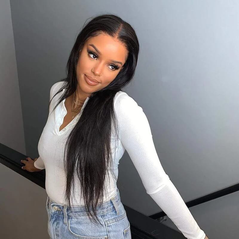 4 Bundles Unprocessed 8A Remy Virgin Hair Straight 4 Bundles 100% Human Hair Natural Hair Bundles - Image 5