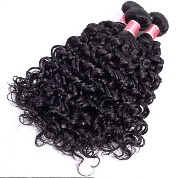 Water Wave Virgin Hair Weave Unprocessed Water Wave Human Hair 3 Bundlesater - Image 3