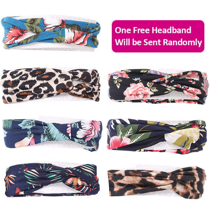 #4/27 Mix Color Highlights Headband Wigs 100% Virgin Human Hair No Gel No Glue Silk Scarf Wigs - Image 8