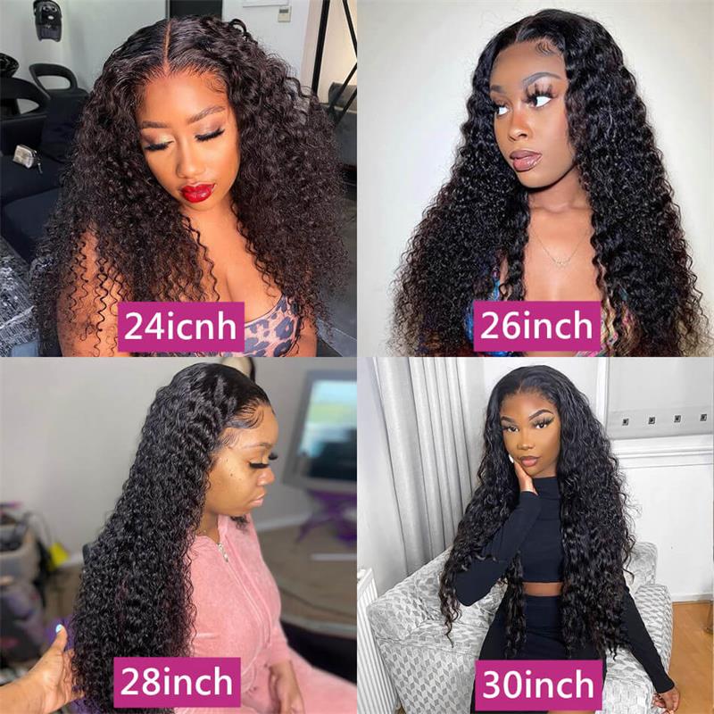 Deep Curly Virgin Hair Weave Unprocessed Deep Curly Human Hair 3 Bundles - Image 5