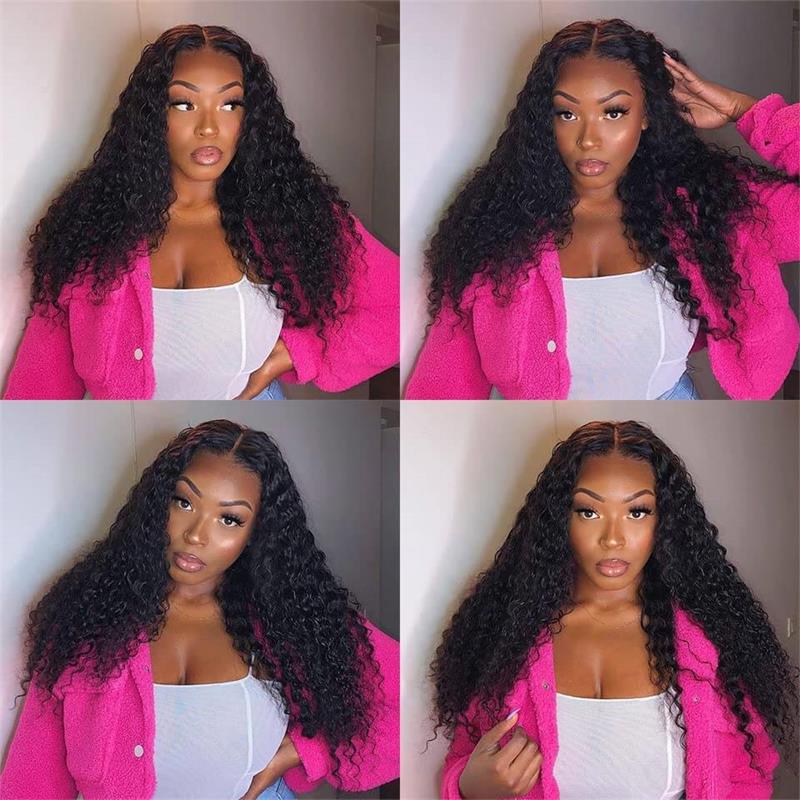Deep Curly Virgin Hair Weave Unprocessed Deep Curly Human Hair 3 Bundles - Image 6