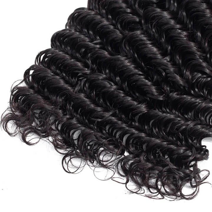 Deep Wave Virgin Hair Unprocessed Deep Wave Human Hair 3 Bundles - Image 6