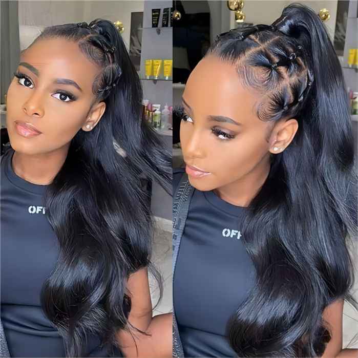Full Lace Human Hair Wigs HD Lace Wigs Human Hair Pre Plucked Handmade Whole Lace Wig Brazilian Human Hair Wigs - Image 6