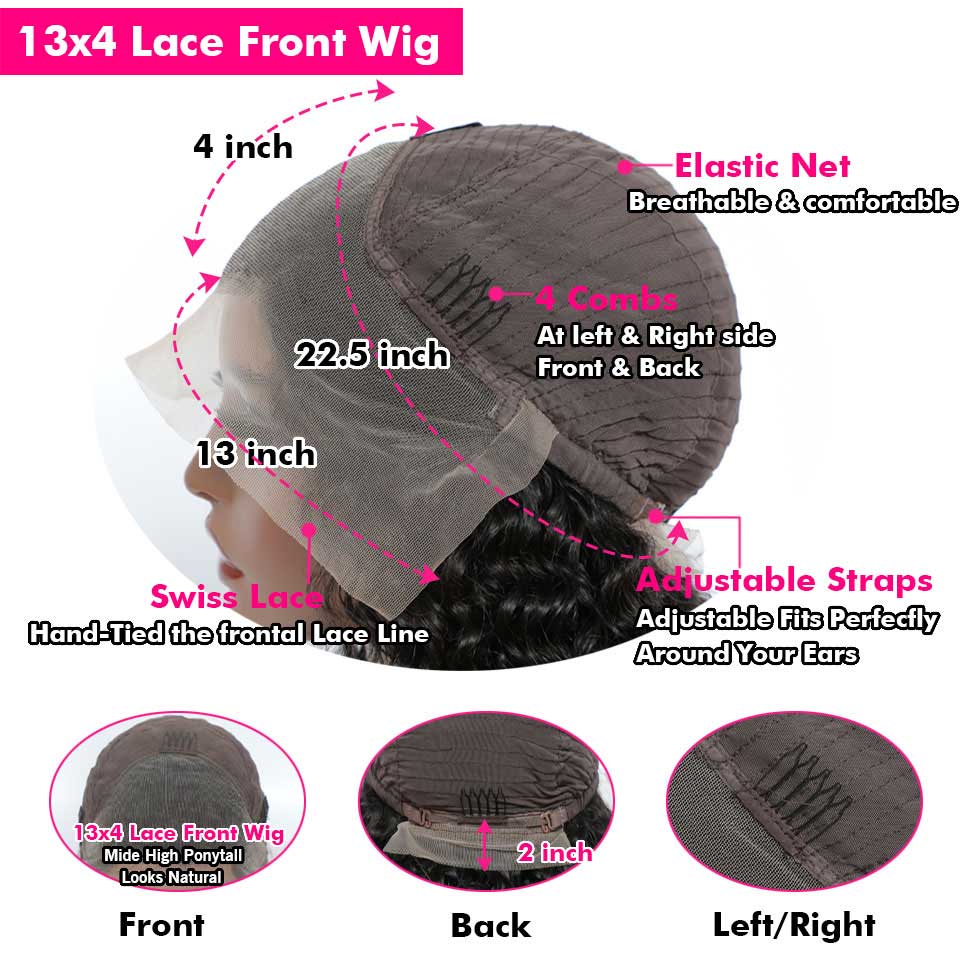 Ombre Highlight Wigs 13x4 Lace Front Wigs Human Hair Body Wave Wigs #4/27 Glueless Wigs - Image 6