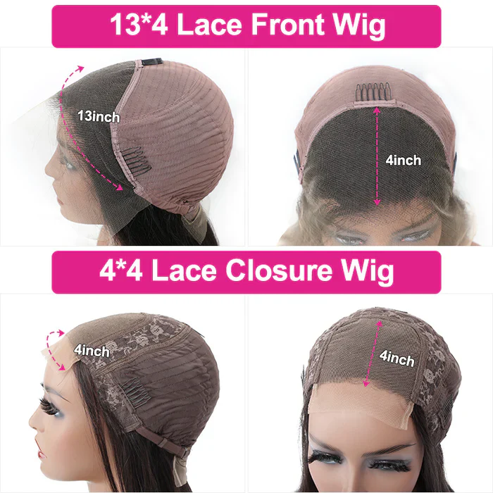 Blonde Highlights Body Wave Human Hair Wigs with Bangs Glueless HD Lace Front Wigs - Image 12