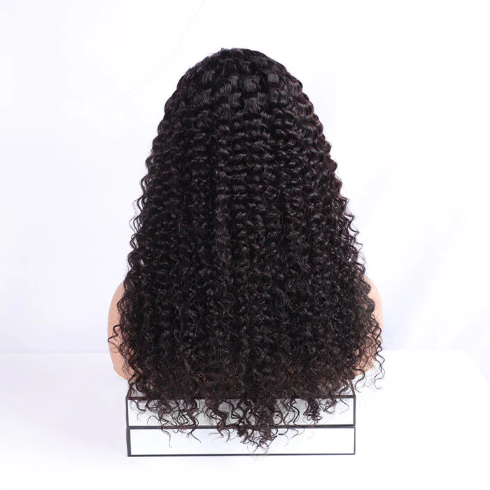 Pre Braiding Hairstyle Curly 180% Density 13x4 Lace Front Wig Braide Human Hair Wigs - Image 8