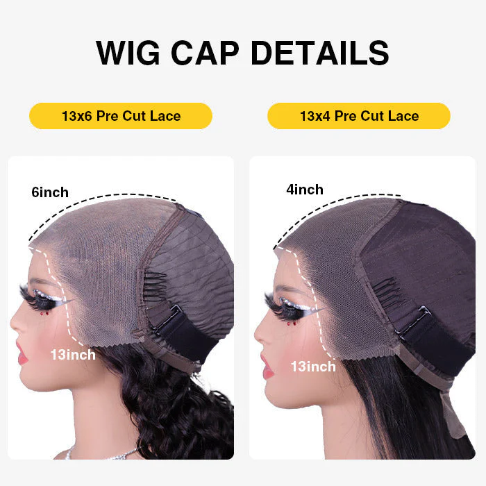 Reddish Brown Body Wave Glueless Wig 13x4 Pre-All HD Lace Front Real Ear To Ear Human Hair Wigs - Image 9