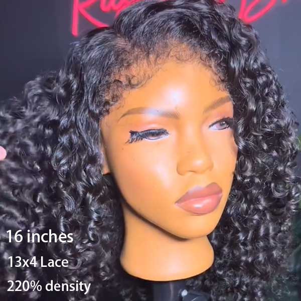 4C Hairline Wigs Kinky Curly Wigs 13x4/ 4x4/ 8x5 HD Lace Front Wig With Curly Baby Hair Realistic Hairline - Image 3