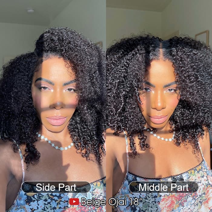 Limited Design | 4C Hairline Jerry Curly Wig 220% Density Glueless HD Lace Kinky Edges Afro Kinky Curly Human Hair Wigs - Image 8