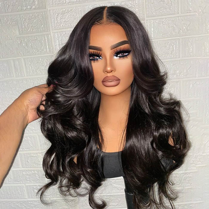 [BOGO] Skin Melt Body Wave 13x4 HD Lace Front Human Hair Wigs with Bleached Knots Special Offer - Image 6