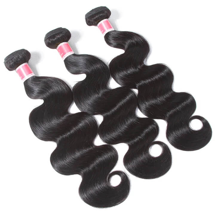 Subella Hair 3 Pcs/pack Brazilian Virgin Hair Body Wave Bundles Brazilian Human Virgin Hair Extensions - Image 4