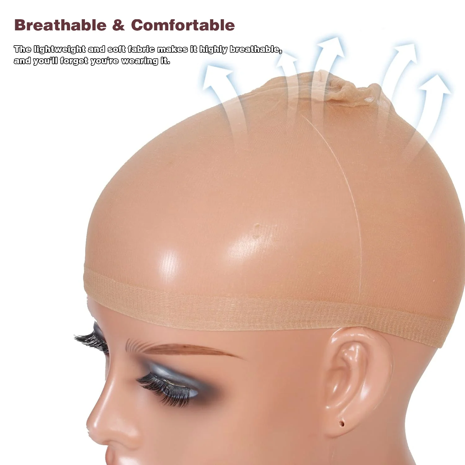 Subella HD Wig Caps for Women Thin and Breathable Wig Caps - Image 3