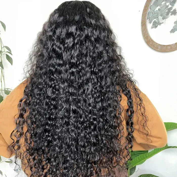 Exclusive Flash | Water Wave 13x6 Lace Front Wig Pre Plucked Natural Hairline Special Offer - Image 3