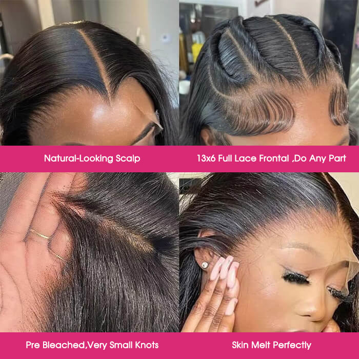 [BOGO] Wet And Wavy 13x4 Lace Front Wig Water Wave 100% Human Hair Wigs for Sale Special Offer - Image 7